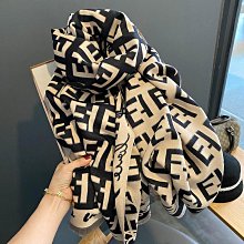 圍巾 披肩 韓版秋冬新款保暖圍巾女時尚字母加厚雙面空調大披肩學生防風圍脖WY040 歷史價格詳細信息