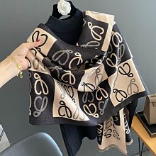 圍巾 披肩 2023新款韓版時尚仿羊絨圍巾女冬季保暖厚學生圍脖情侶披肩外搭WY040 歷史價格詳細信息