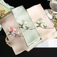 真絲絲巾女桑蠶絲百搭春秋手工蘇繡披肩中年媽媽款送禮盒蘇州圍巾-KBY科貝 歷史價格詳細信息