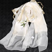 真絲絲巾女桑蠶絲百搭春秋手工蘇繡披肩中年媽媽款送禮盒蘇州圍巾-KBY科貝 歷史價格詳細信息