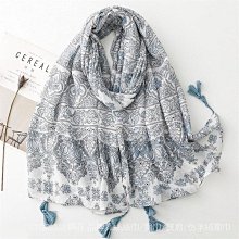 #婷婷百货國外貿原單純色流蘇棉麻圍巾帶銀絲長款休閒披肩純色韓版秋冬女S1-320 歷史價格詳細信息