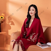 旗袍披肩紅色小坎肩薄款外搭春秋斗篷高端針織開衫披風外套女夏季旗袍披肩斗篷-沐雨家居 歷史價格詳細信息