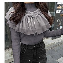 【WildLady】 日系百搭甜美蝴蝶領結V領蕾絲拼接襯衫 上衣 liz lisa popteen 歷史價格詳細信息