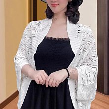 冰絲針織小外套  中長款长袖罩衫外套 夏季薄款新款簡約通勤防晒衫 韓版空調衫外搭披肩-拾光美舍 滿599免運 歷史價格詳細信息