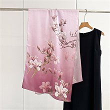 真絲圍巾桑蠶絲絲棉白色可扎染手巾藍染植物染絲巾方巾 歷史價格詳細信息