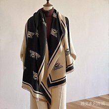 圍巾 披肩 國風時尚仿真絲印花職業圍巾女秋冬保暖薄款圍脖兩用披肩紗巾新款WY040 歷史價格詳細信息