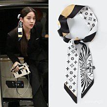 女士春秋絲巾長條巾領襯衫領巾內搭領帶領結小飄帶圍脖【Misaki精品】 歷史價格詳細信息