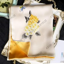 蘇繡絲巾女式真絲桑蠶絲春秋旗袍披肩手工刺繡母親節禮物長款圍巾-kby科貝 歷史價格詳細信息