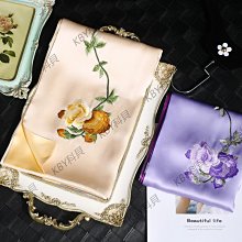 蘇繡絲巾女式真絲桑蠶絲春秋旗袍披肩手工刺繡母親節禮物長款圍巾-kby科貝 歷史價格詳細信息