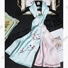蘇州刺繡絲巾女中國風絲綢圍巾桑蠶絲蘇繡真絲披肩繡花春出國禮品-kby科貝 歷史價格詳細信息