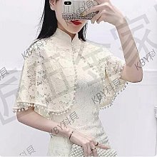 旗袍披肩夏季配裙子斗篷外套洋氣防曬罩衫百搭漂亮旅游拍照衣服女旗袍披肩斗篷-沐雨家居 歷史價格詳細信息