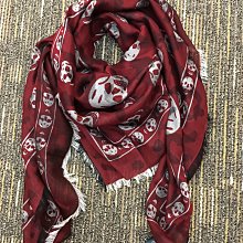 喬瑟芬【ALEXANDER MCQUEEN】下殺特價~海星骷顱頭 絲質 圍巾披肩 歷史價格詳細信息