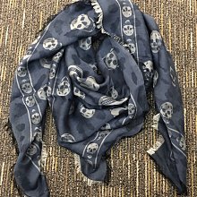 喬瑟芬【ALEXANDER MCQUEEN】下殺特價~海星骷顱頭 絲質 圍巾披肩 歷史價格詳細信息
