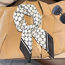 方巾 領巾 絲巾 圍巾 2023春秋新款時尚小香風氣質絲巾女兩用披肩頭巾小圍巾方巾領巾WY040 歷史價格詳細信息