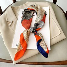 2021新款真絲小方巾夏天防曬裝飾薄款桑蠶絲絲巾洋氣百搭時尚印花 歷史價格詳細信息