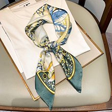 方巾 領巾 絲巾 圍巾 2020歐美時尚春新款小方巾女氣質職業領巾夏季防曬披肩多功能圍巾WY040 歷史價格詳細信息