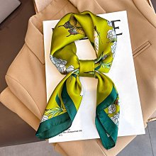方巾 領巾 絲巾 圍巾 2020歐美時尚春新款小方巾女氣質職業領巾夏季防曬披肩多功能圍巾WY040 歷史價格詳細信息
