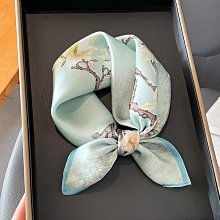 方巾 領巾 絲巾 圍巾 2023春秋新款時尚小香風氣質絲巾女兩用披肩頭巾小圍巾方巾領巾WY040 歷史價格詳細信息