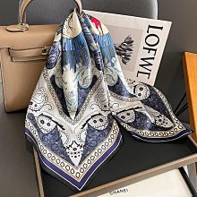 方巾 領巾 絲巾 圍巾 2023春秋新款時尚小香風氣質絲巾女兩用披肩頭巾小圍巾方巾領巾WY040 歷史價格詳細信息