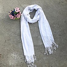 扎染圍巾白色棉麻絲巾長款披肩幼兒園diy手工課材料蠟染布料方巾 歷史價格詳細信息