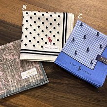 日本手帕  擦手巾   方巾 Ralph Lauren no.54-44-45-46 淡粉 、深藍欲購者請留言要的款 歷史價格詳細信息