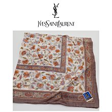【皮老闆二店】新古真品 YSL 手帕  精品手帕 女用手帕 男用手帕 100%綿 日本製 48*48 A739 歷史價格詳細信息