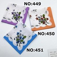 ☆創意特色專賣店☆28*28cm 全棉印花 女士手帕 老式清爽薄手帕-NO:404~NO:406 歷史價格詳細信息