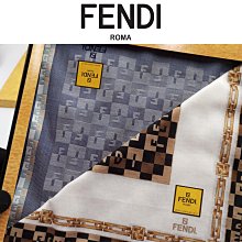 Fendi 老佛爺羊毛圍巾 黑 現貨 歷史價格詳細信息