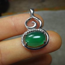 《藍晶寶石玉石特賣批發區》→ 〈包臺戒指系列〉→天然黑天眼珠牛奶玉髓包臺戒指→Z1794-3 歷史價格詳細信息