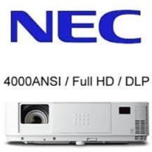NEC M402H 投影機WUXGA 適用教室,演講室,會議室,可透過1080p提供清晰影像與明亮的4000流明,更清楚檢視試算表,視訊會議,CAD繪圖 歷史價格詳細信息