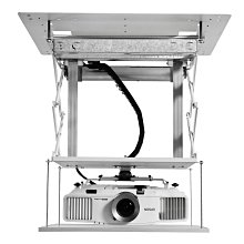 投影儀大方管吊架多功能可穿線伸縮投影機通用支架43-65釐米加厚 歷史價格詳細信息