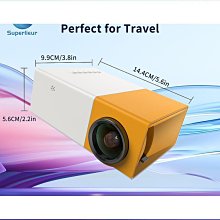 蘇必利爾cy402投影儀智能高清迷你便攜家庭影院投影機家用辦 歷史價格詳細信息