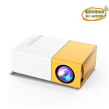 黃白機YG300高清家用迷你微型投影儀家庭YT300-1LED可攜式投影機 歷史價格詳細信息