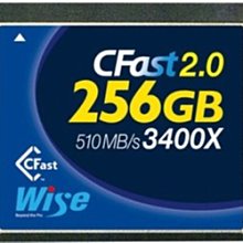 Wise CFast 2.0 128GB 3400X(510MB／s)記憶卡 歷史價格詳細信息