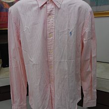 Ralph Lauren】條紋 長袖襯衫 粉*白 XL 男 歷史價格詳細信息