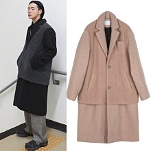 [So~What]東大門ByTheR正韓DDONG落肩overfit內裡全刷毛 保暖高領層次素面條紋大學T 長T 朴敘俊 歷史價格詳細信息