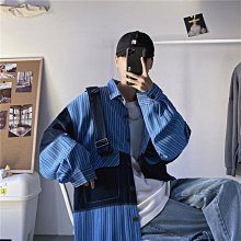 男士假兩件條紋袖襯衫 長袖T恤 男打底衫 中青年上衣 商務風 休閒 大碼上衣 男襯衫 長袖襯衣 長袖條紋 男上衣-MINTS名仕男裝 歷史價格詳細信息