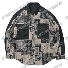 復古花襯衫男日系滿印長袖印花襯衣嘻哈寬松bf風休閑夾克潮流外套長袖襯衫牛仔 長袖t shirt 排汗 t恤 男生衣著 素 歷史價格詳細信息