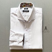 IMAGESUIT藍色條紋羊毛劍領西裝訂製B381 歷史價格詳細信息