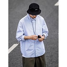 ????預購????長袖襯衫男春秋拼接條紋寬鬆襯衫秋裝外套0926n???????????? 歷史價格詳細信息