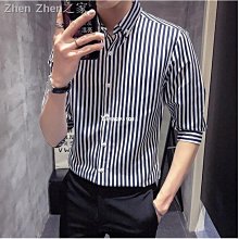 袖襯衫男士夏季新款花襯衣中年碎花民族風薄款半袖男裝-靚仔男裝 歷史價格詳細信息