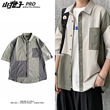 韓版情侶拼接口袋條紋T恤 條紋上衣 橫條 五分袖 寬鬆短袖 OVERSIZE 短T 男上衣(GMT100)【壹號站】 歷史價格詳細信息