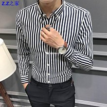 熱銷 襯衫男 韓版修身寸衫 正韓男士衣著 時尚休閑磨毛襯衣 長袖條紋加大碼新款  M-5XL4色 高質量-可開發票 歷史價格詳細信息