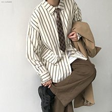 男士復古日常休閒條紋拼布休閒長袖襯衫 歷史價格詳細信息