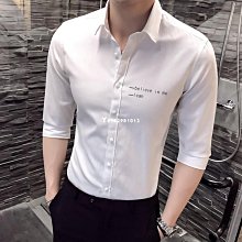 熱銷 潮男必備:薄款花襯衫男痞帥五分短袖襯衫男潮流新款五分袖百搭上衣潮-可開發票 歷史價格詳細信息