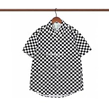 潮流百搭簡約襯衫男士2023新款春季條紋拼接外套男裝落肩長袖襯衣天天精選 歷史價格詳細信息