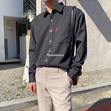 正韓素面紅標軟料口袋長袖襯衫 13色 YUPPIE 預購商品 多件優惠 歷史價格詳細信息