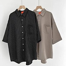 Oversize寬鬆落肩條紋T恤《J.Y》寬鬆T恤 短T 條紋T 落肩 T恤 五分袖 寬鬆 百搭 三色可選 歷史價格詳細信息