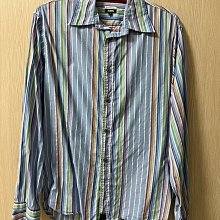 *再降(880元-免運)~[全新]~[正品公司貨]~英倫~時尚品牌[Stefanel]~大地配色絨面拼接襯衫Shirts SZ:L 歷史價格詳細信息