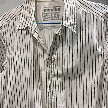 Esprit 條紋襯衫 L號 黑底 歷史價格詳細信息